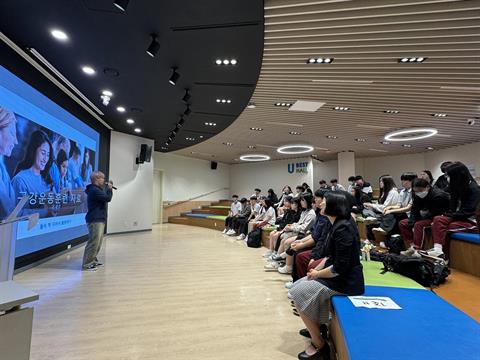 안산대학교 언어치료아동보육과, 단원고등학교 학생들과 학과체험 진행